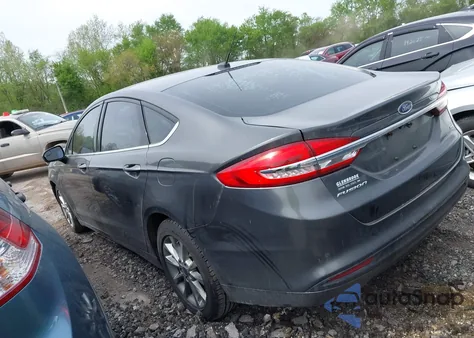 2017 Ford Fusion Se из США, поврежденный, VIN 3FA6P0H74HR125124